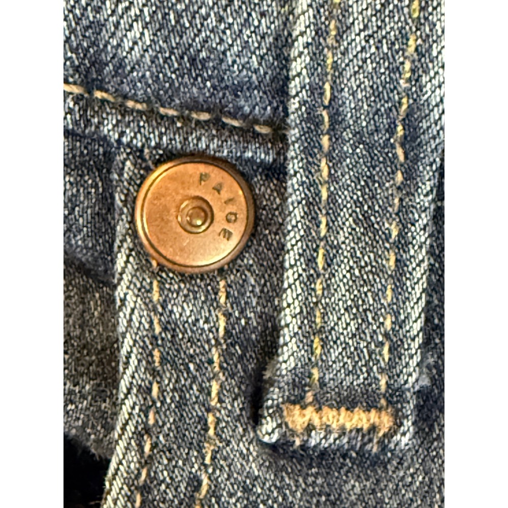 PAIGE‎ Women's Federal Style Medium Blue Wash Jeans Size 32 - Picture 10 of 14